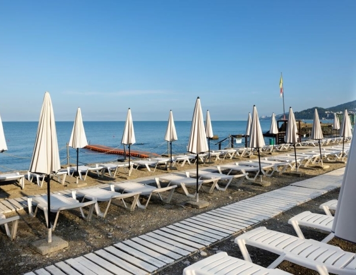 Пляж - Пансионат «Бургас»